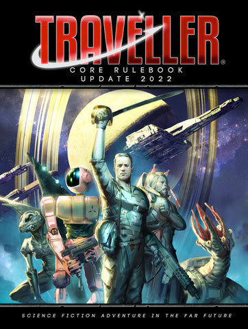 Traveller Core Rulebook (2022 Update) + complimentary PDF