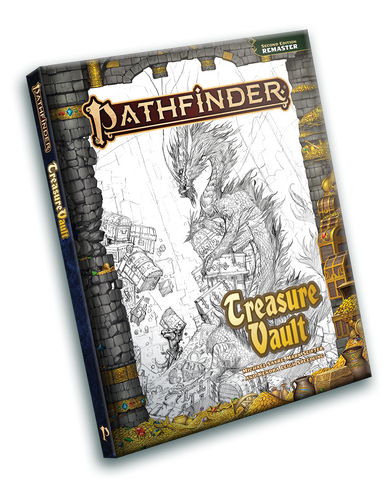 Pathfinder RPG: Treasure Vault (Remastered) (P2) - Sketch Cover Edition