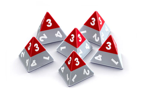 Triangle Agency RPG Dice Set (6 x d4)