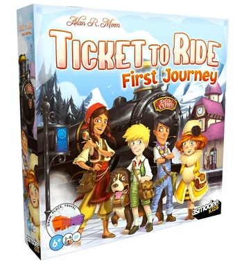 Ticket to Ride: First Journey Europe (2026 refresh) (expected in stock on 1st September)