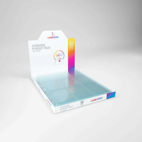 Ultrasonic 9-Pocket Pages Toploading - Box of 50 Pages
