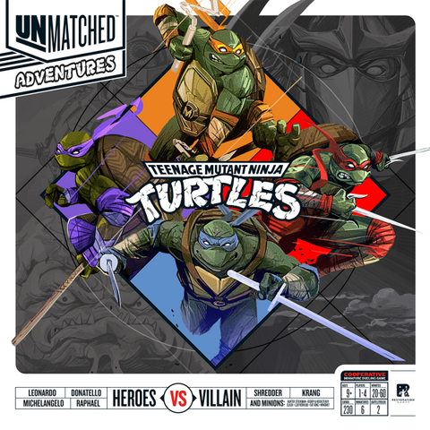 Unmatched Adventures Teenage Mutant Ninja Turtles Pizza-Rama (expected in stock around 7th April)