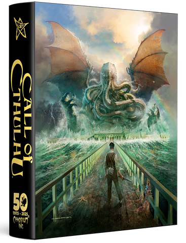 Call of Cthulhu: Chaosium’s 50th Anniversary Slipcase Set + complimentary PDF (release date: 29th April)