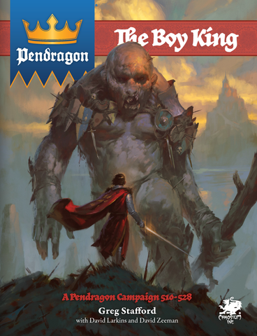 Pendragon The Boy King + complimentary PDF (release date 21st October)