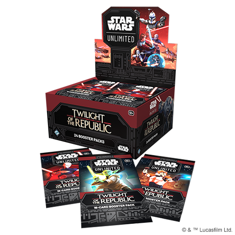 Star Wars: Unlimited Twilight of the Republic Booster Display (24pc)