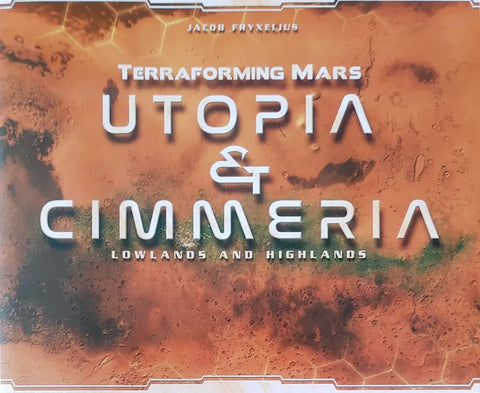 Terraforming Mars: Utopia & Cimmeria (expected in stock on 24th January)