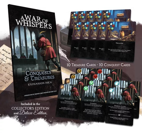 A War of Whispers: Conquests & Treasures