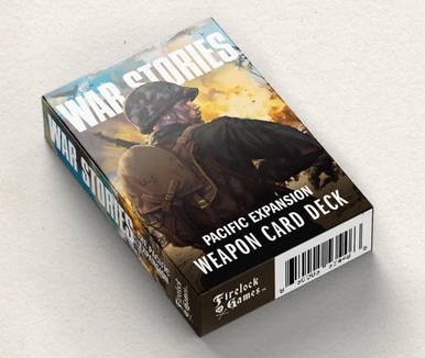 War Stories RPG Pacific Weapon Cards and Initiative Deck