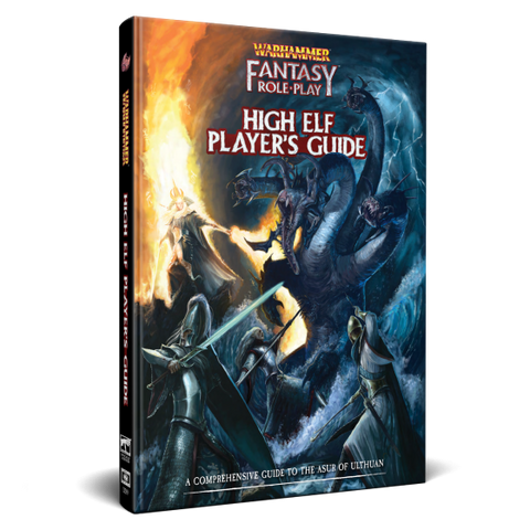 Warhammer Fantasy Roleplay 4th Ed: High Elf Player's Guide + complimentary PDF (expected in stock on 16th October)