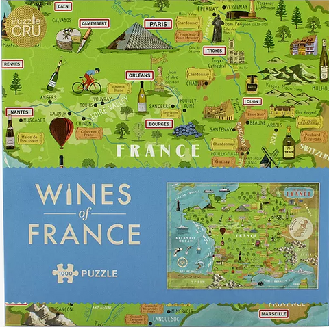 Jigsaw: Wines of France (1000pc)