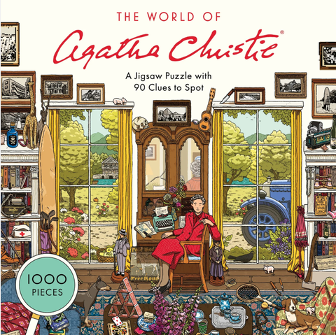 Jigsaw: The World of Agatha Christie (1000 Pieces)