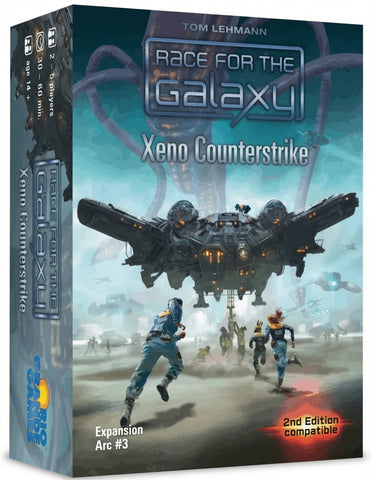 Race for the Galaxy: Xeno Counterstrike (expected in stock on 8th July)