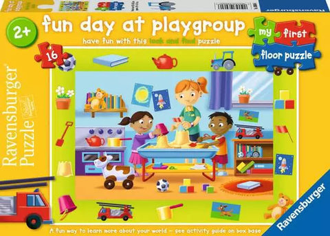 My First Floor Puzzle: Fun Day at Playgroup (16pc)
