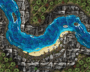 13th Age Fantasy RPG: High Magic & Low Cunning Map Folio - Leisure Games