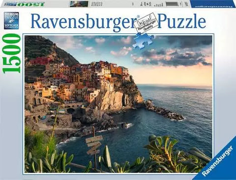 Jigsaw: View of Cinque Terre, Italy (1500pc)