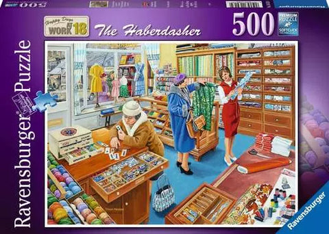 Jigsaw: Happy Days at Work, The Haberdasher (500pc)