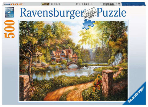 Jigsaw: Cottage by the River (500pc)