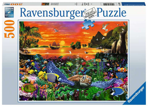 Jigsaw: Turtle in the Reef (500pc)