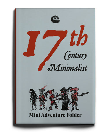 17th Century Minimalist: Mini Adventure Folder
