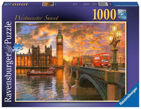 Jigsaw: London Westminster Sunset (1000pc)