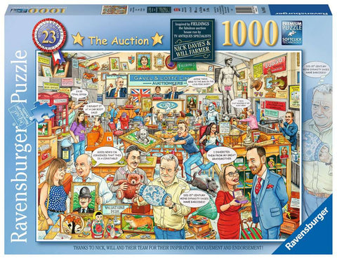 Jigsaw: Best of British No.23 - The Auction (1000pc)