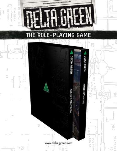 Delta Green: The Role-playing Game (hardback slipcase set) + complimentary PDF