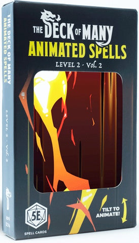 Animated Spells Deck: Level 2 Volume 2