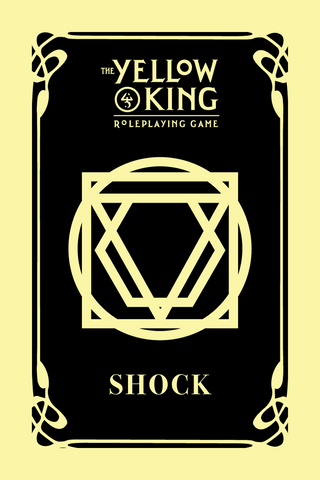 The Yellow King RPG: Shock Cards + complimentary PDF