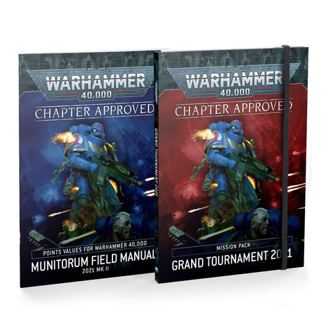 Warhammer 40,000 Chapter Approved: Grand Tournament 2021 Mission Pack and Munitorum Field Manual - reduced