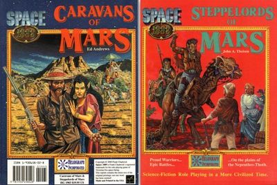 Space 1889: Caravans of Mars & Steppelords of Mars - reduced