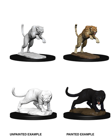 WZK73404 Panther & Leopard: D&D Nolzur's Marvelous Miniatures