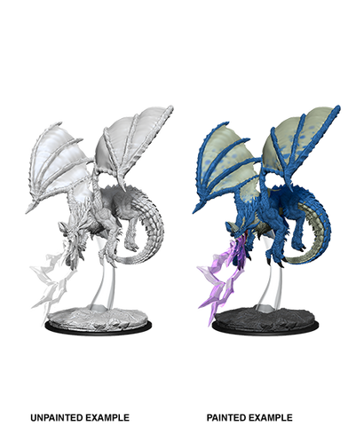 WZK73683: Young Blue Dragon: D&D Nolzur's Marvelous Unpainted Miniature