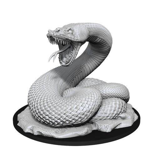 WZK90164 Giant Constrictor Snake: D&D Nolzur's Marvelous Unpainted Miniatures (W13)