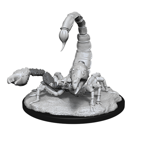 WZK90176 Giant Scorpion: WizKids Deep Cuts Unpainted Miniatures (W13)