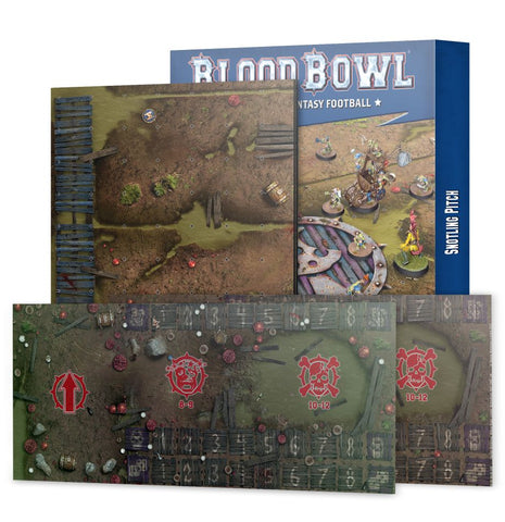 Blood Bowl Snotling Pitch & Dugouts