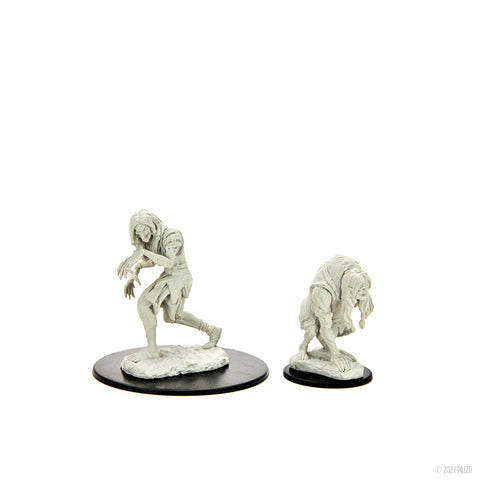 WZK90266: Annis Hag & Green Hag: Pathfinder Battles Deepcuts Unpainted Miniatures (W14)