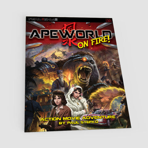 Feng Shui 2 RPG Apeworld on Fire