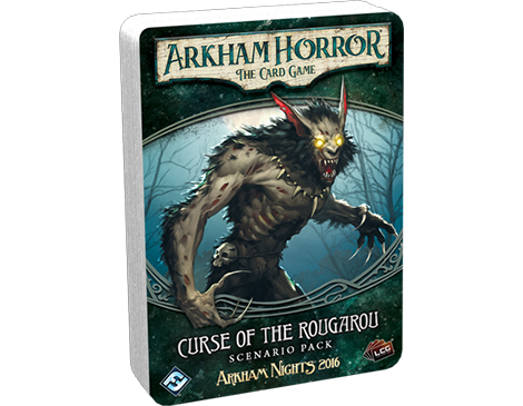 Arkham Horror The Card Game: Curse of the Rougarou Scenario Pack - Leisure Games