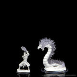 WZK90476: Ashari Firetamer & Inferno Serpent: Critical Role Unpainted Miniatures (W2)