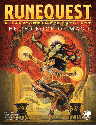 RuneQuest: The Red Book of Magic - Hardcover + complimentary PDF