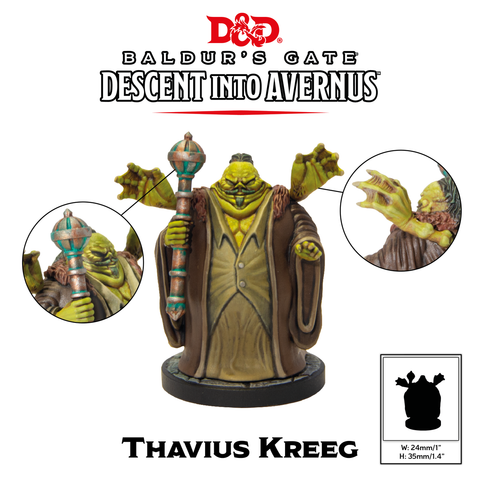D&D Collector's Series Descent into Avernus: Thavius Kreeg - reduced