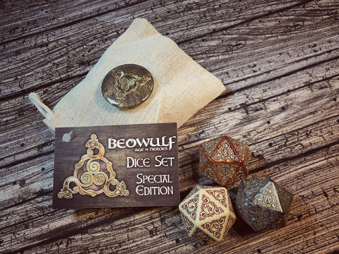 Beowulf: Age of Heroes Q-Workshop Dice Set