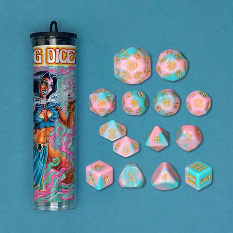 Dungeon Crawl Classics: Vello's Crystalized Creations Dice Set