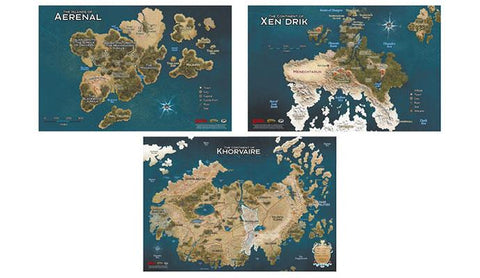 Eberon Realms World Map 30" x 42"