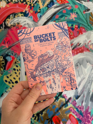 Bucket of Bolts Zine + complimentary PDF and soundtrack (via online store)