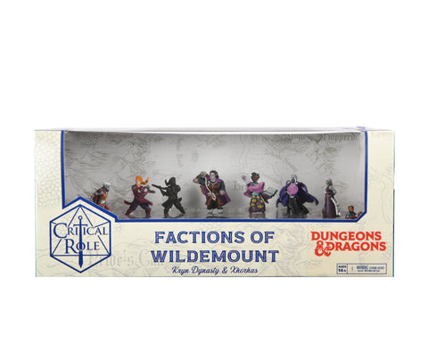 Critical Role PrePainted: Factions of Wildemount - Kryn Dynasty & Xhorhas Box Set - reduced