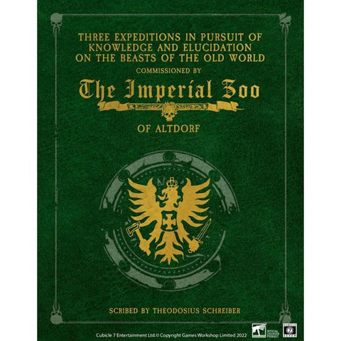Warhammer Fantasy Roleplay: The Imperial Zoo Collectors Edition + complimentary PDF