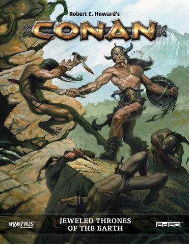 Conan RPG: Jeweled Thrones of the Earth + complimentary PDF - Leisure Games