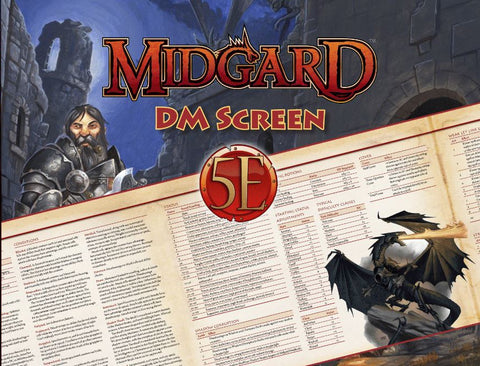 Midgard GM Screen (5E D&D)
