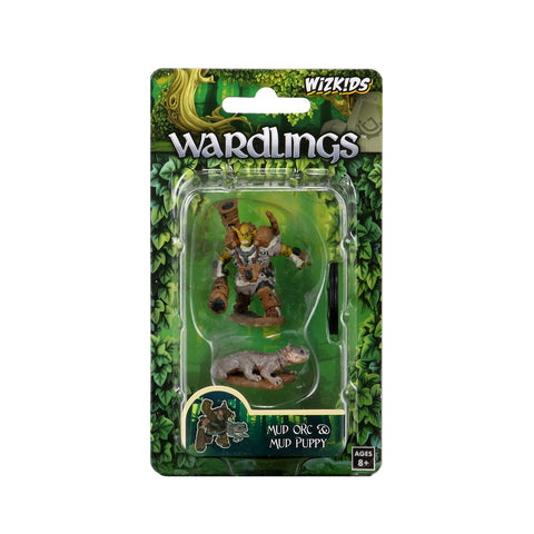 WizKids Wardlings Miniatures: Mud Orc & Mud Puppy